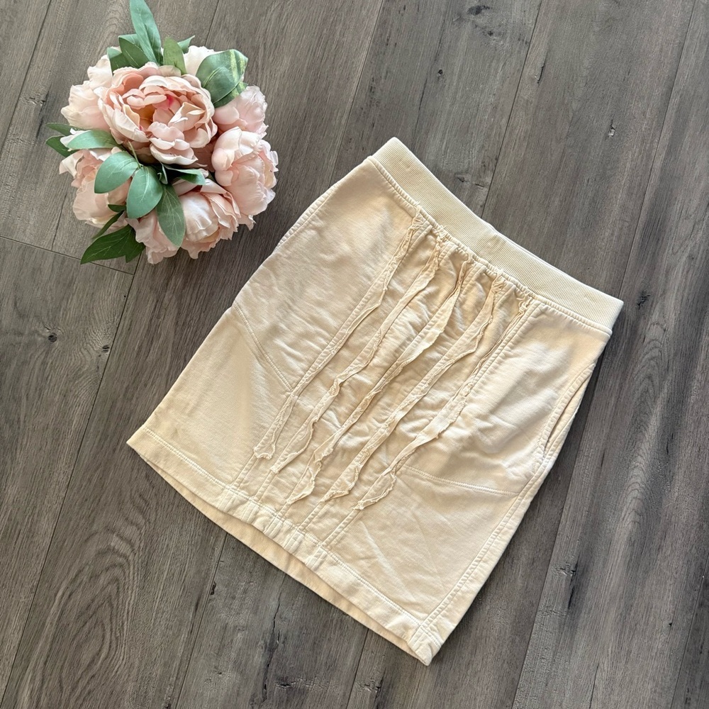Prairie Underground Cream Ruffle‎ Skirt